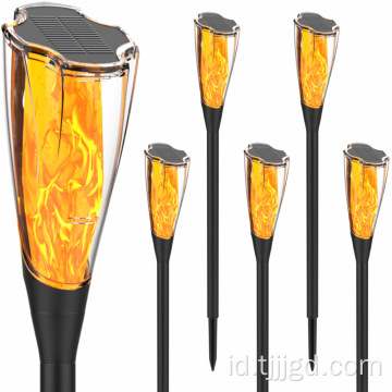 Lampu obor surya dipimpin